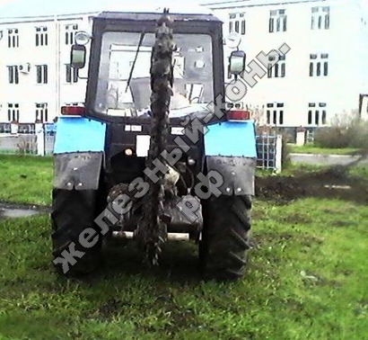 баровая установка на тракторе МТЗ-82.1 фото