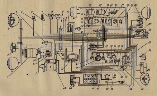 Схема Электрооборудования Мтз 82.1