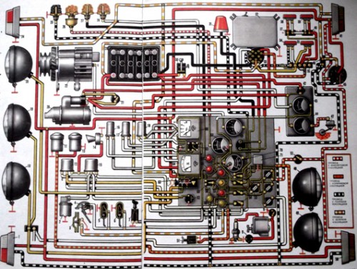 Схема электрооборудования уаз 31512 цветная с описанием