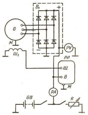 Рр 121 схема подключения