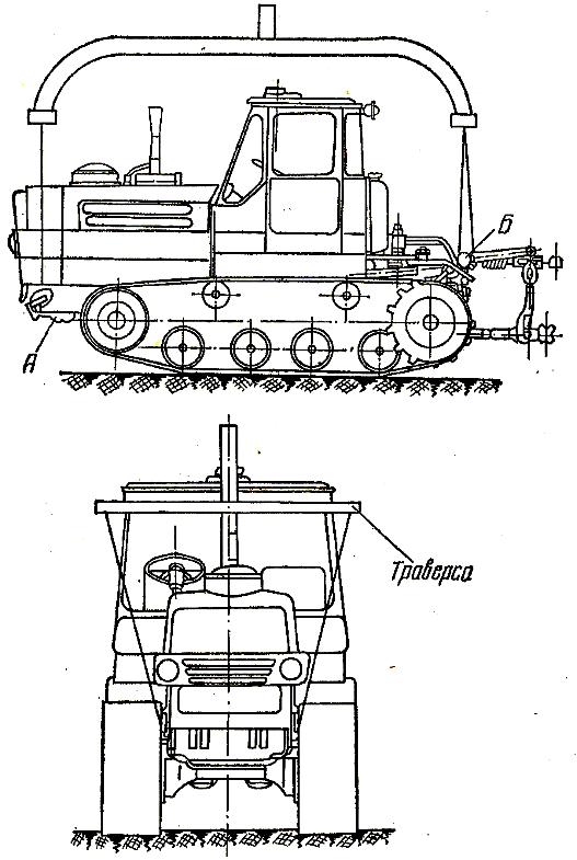 Чертеж трактора т 150к