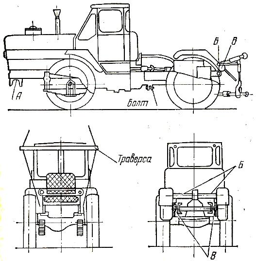 Рама т 150 схема