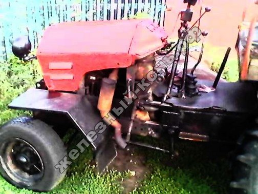 Самодельный трактор с самодельной косилкой фото
