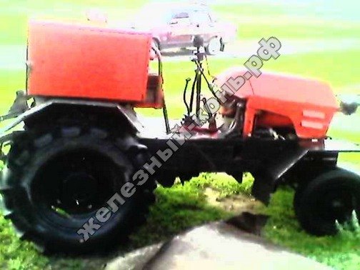 Самодельный трактор с самодельной косилкой фото
