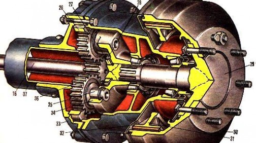Бортовой редуктор луаз устройство
