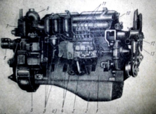 Двигатель А-01М трактора Т-4А