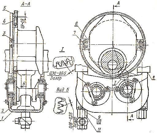 Механизм уравновешивания трактора ДТ-75М