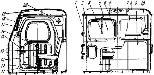 Кабина трактора Т-4А