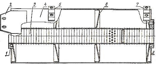 Глушитель трактора ДТ-75 (ДТ-75М, ДТ-75Б, ДТ-75К)