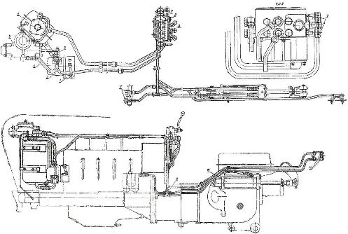 Гидравлическая система тракторов Т-40 и Т-40А