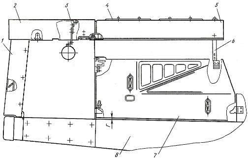 Капот трактора Т-130М