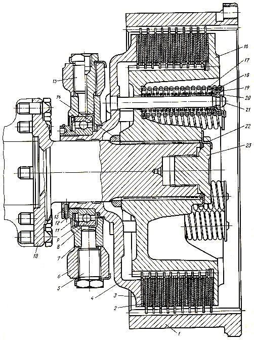 Муфта поворота трактора Т-130М