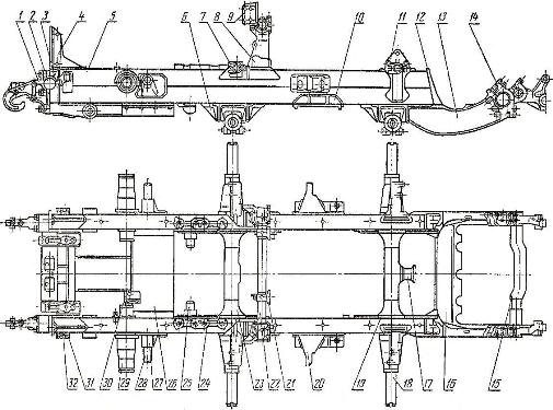 Трактор дт 75 чертеж