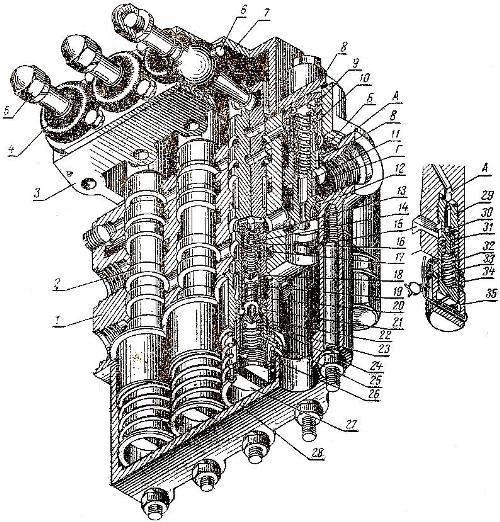 Распределитель Р40/75 трактора Т-40 и Т-40А