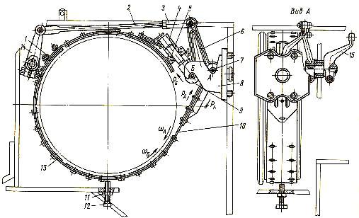 Тормоза трактора Т-130М