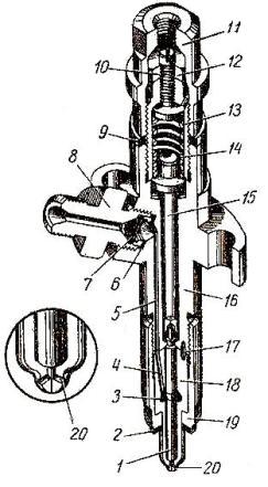 Форсунка ФД-22 двигателя СМД-66