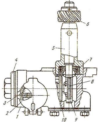Работомер (счётный механизм) системы питания топливом двигателя Д-160 трактора Т-130М