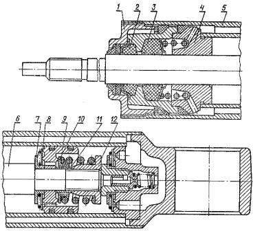 Амортизатор сиденья тракториста трактора «Кировец» К-700, К-700А, К-701, К-702