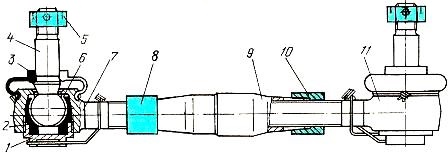 Рулевая тяга трактора МТЗ-100