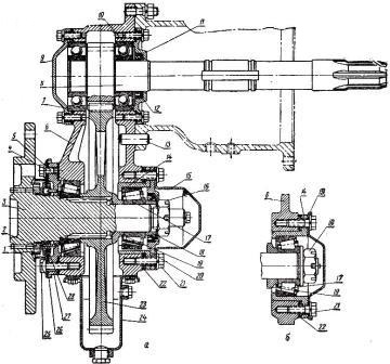 Конечная передача трактора ДТ-20