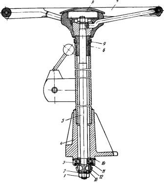 Рулевая колонка самоходного шасси Т-16М