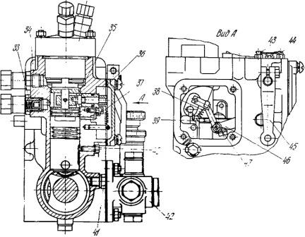 Топливный насос т40 схема