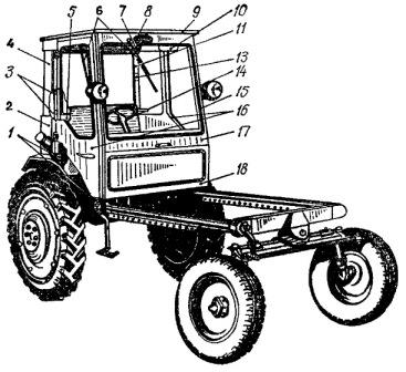 Т16 трактор чертеж