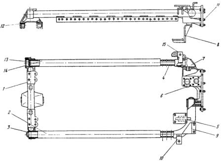 Рама самоходного шасси Т-16М