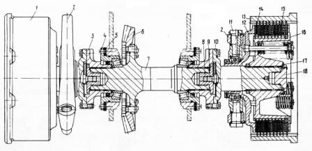 Главная передача трактора Т-100М3