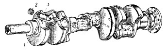 Коленчатый вал двигателя ЗИЛ-130