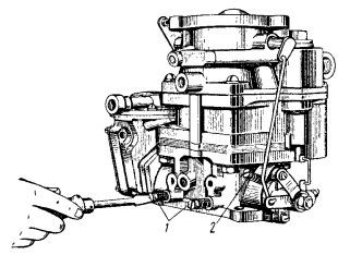 Регулировка системы холостого хода карбюратора К-88А двигателя ЗИЛ-130