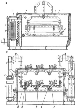 Ванна для промывания масляных каналов и наружной поверхности коленчатого вала двигателя автомобиля ЗИЛ-130