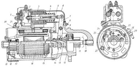 Стартер автомобиля ЗИЛ-130