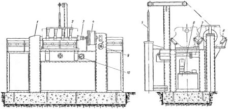 Стенд для перепрессовки втулок распределительного вала блока цилиндров двигателя автомобиля ЗИЛ-130